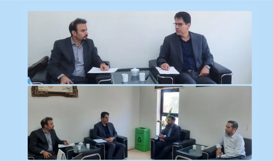 دیدار معاون تحقیقات و فناوری با معاون توسعه مدیریت و‌منابع دانشگاه